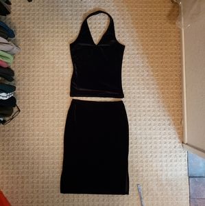 Two piece cocktail dress